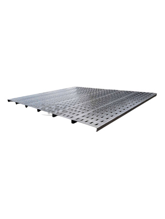 panele podłogowe poprzeczne typ Lohr stalowe / aluminiowe